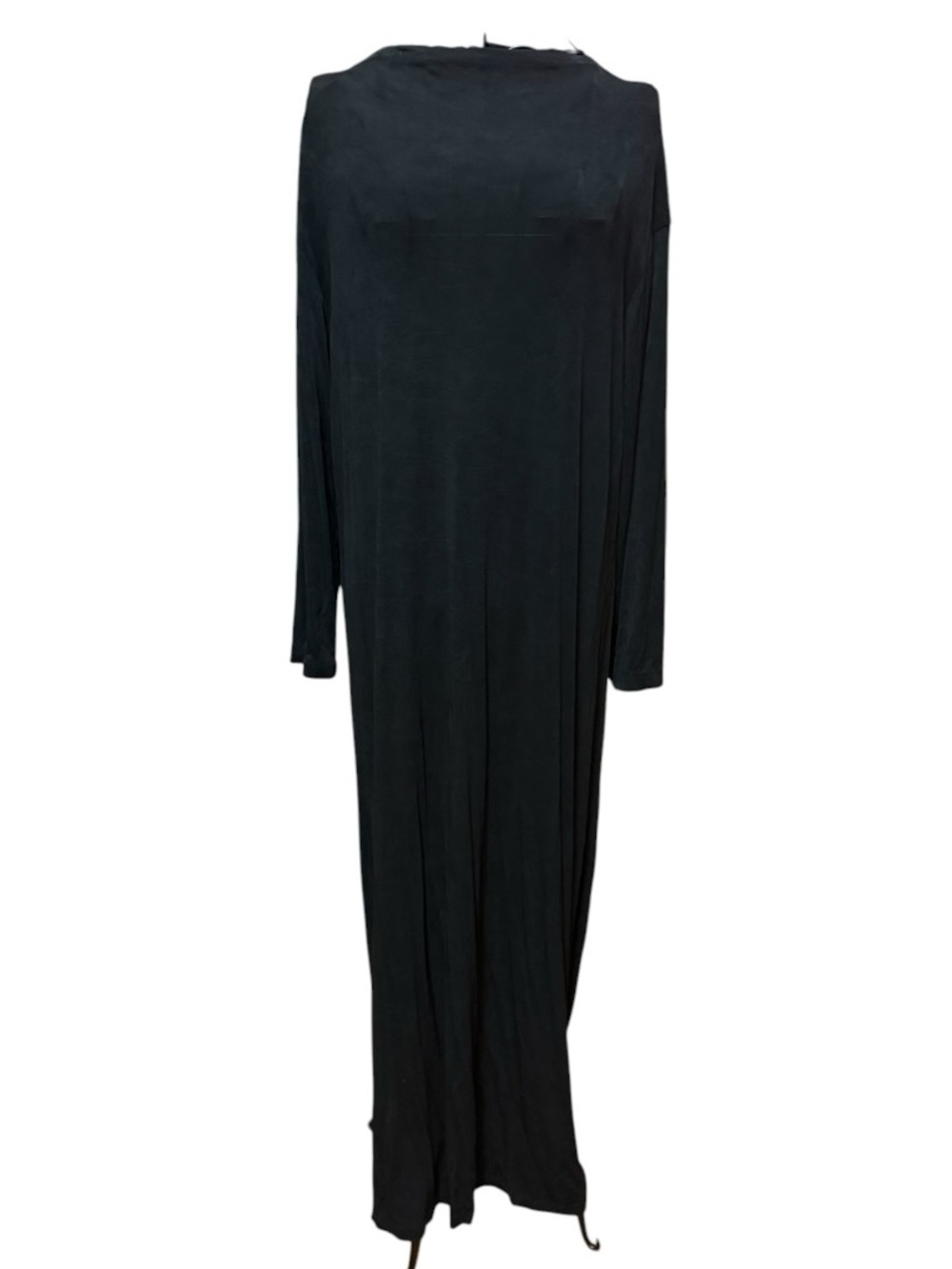 Chico's Black Long Sleeve Mock Neck Maxi Dress size 3